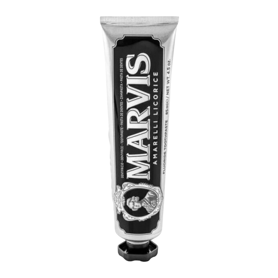 Marvis Amarelli Licorice pasta do zebow o smaku lukrecji i miety 85 ml