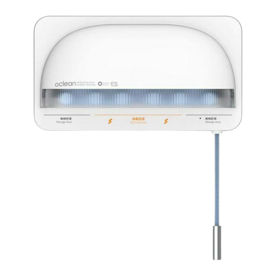 Oclean uchwyt na szczoteczki z funkcją dezynfekcji biały S1