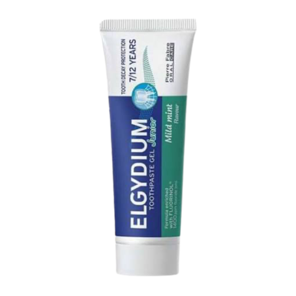 Elgydium Junior Pasta do zębów o smaku łagodnej mięty dla dzieci 7-12 lat 50ml